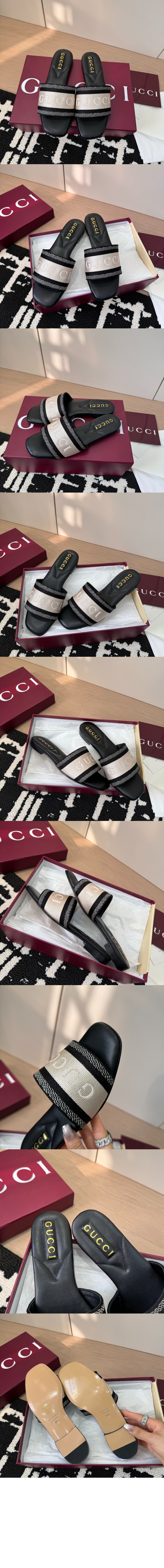 미러급레플리카사이트 | 명품레플리카 전문 쇼핑몰  | 퍼스트원 - 슬라이드 샌들 817564 &gt; 구찌