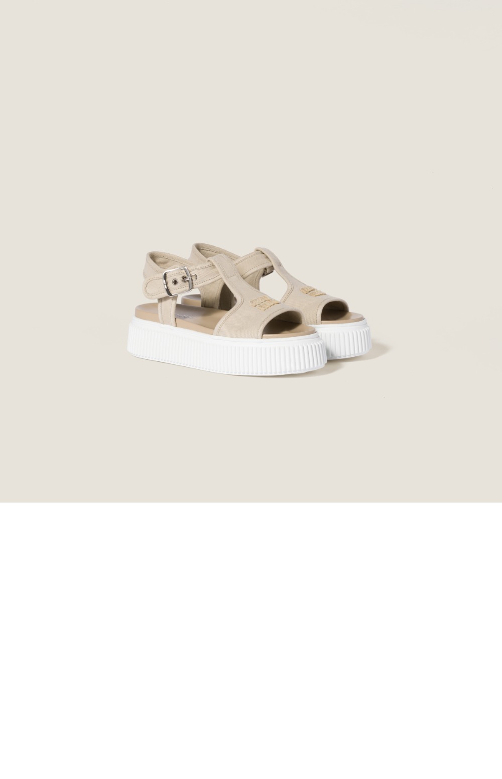 미러급레플리카사이트 | 명품레플리카 전문 쇼핑몰  | 퍼스트원 - 데님 플랫폼 샌들 5X402E &gt; 미우미우