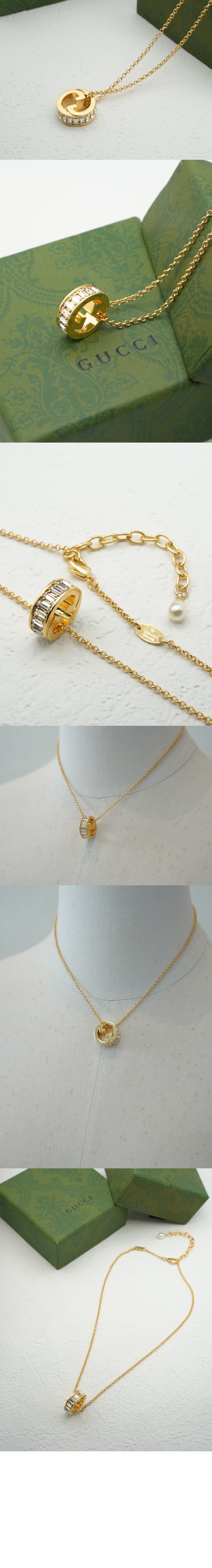 미러급레플리카사이트 | 명품레플리카 전문 쇼핑몰  | 퍼스트원 - 블론디 크리스털 펜던트 목걸이 837291 &gt; 구찌