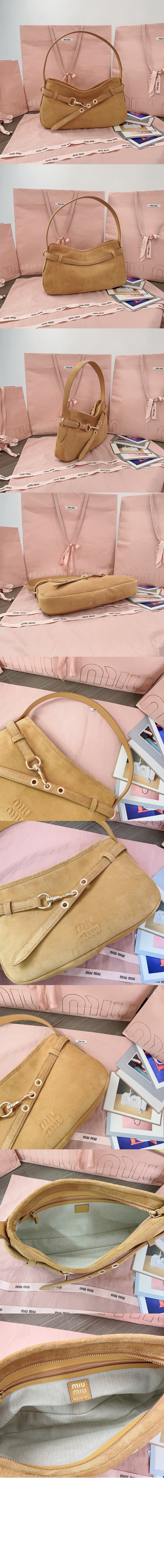 미러급레플리카사이트 | 명품레플리카 전문 쇼핑몰  | 퍼스트원 - 스웨이드 아방뛰르백 5BC182 &gt; 미우미우