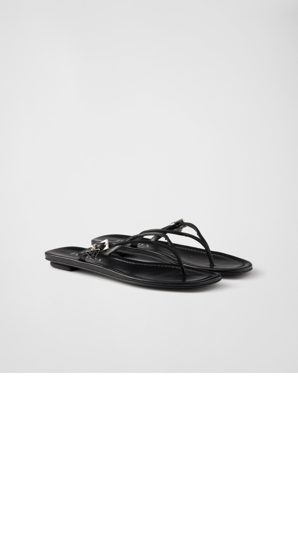 미러급레플리카사이트 | 명품레플리카 전문 쇼핑몰  | 퍼스트원 - 레더 텅 샌들 1Y503N &gt; 프라다