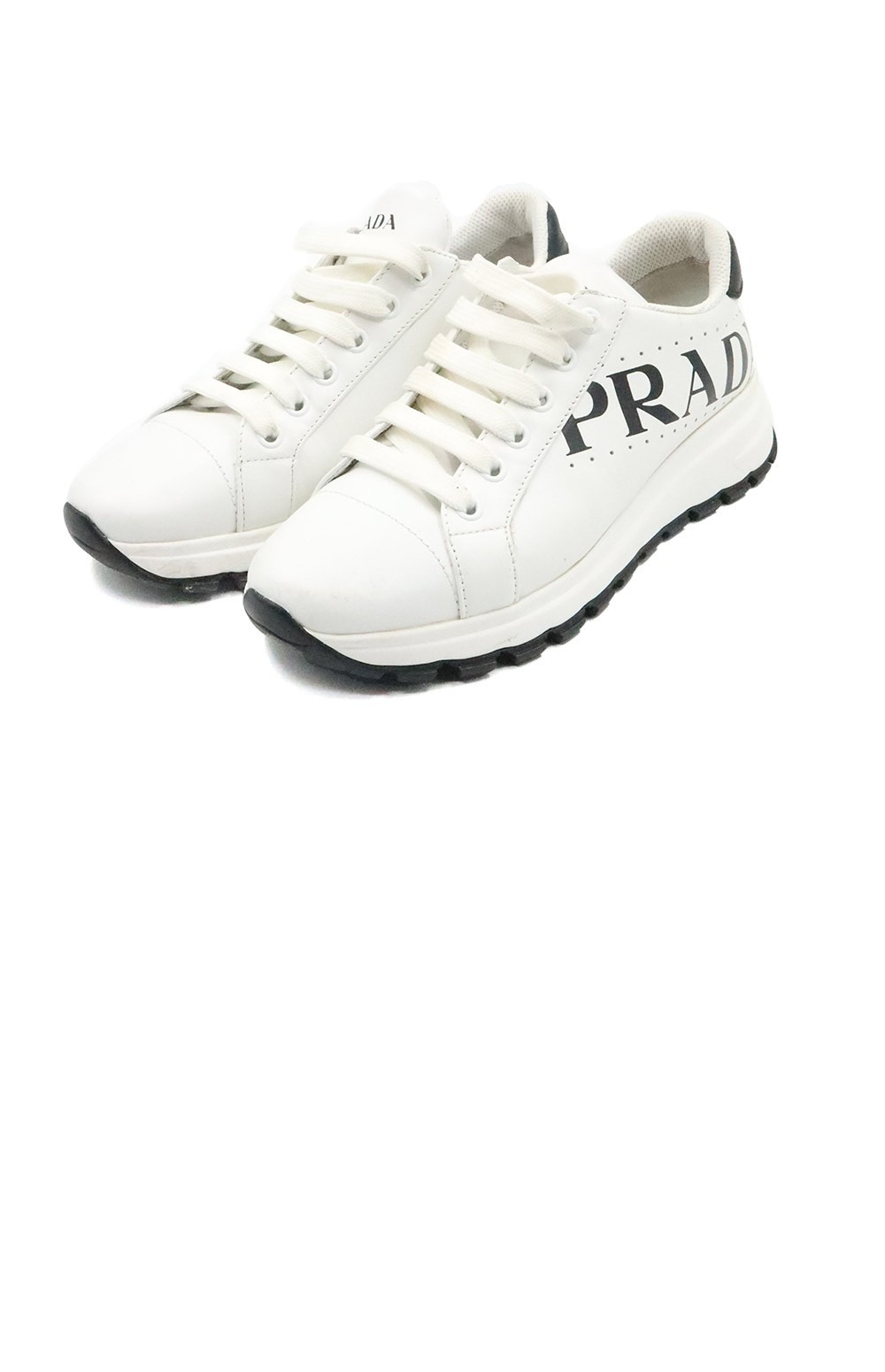 미러급레플리카사이트 | 명품레플리카 전문 쇼핑몰  | 퍼스트원 - 로고 펀칭 스니커즈 1E597M &gt; 프라다