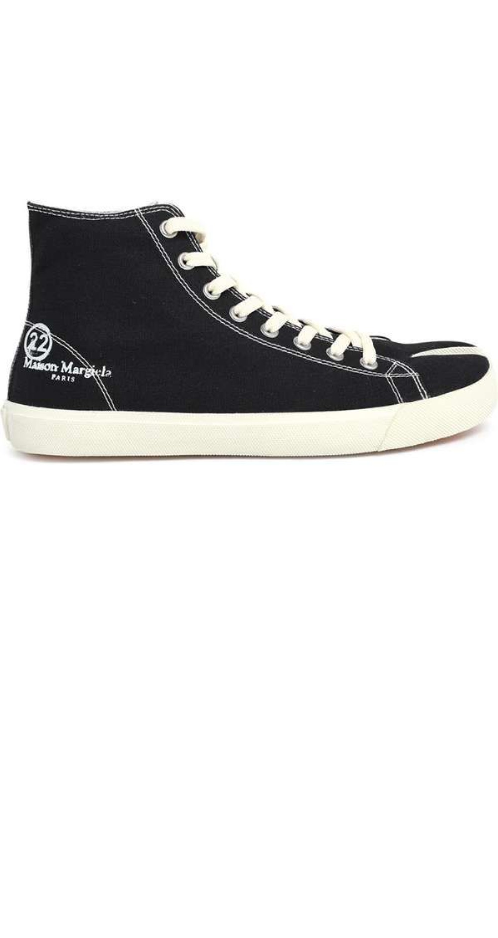 미러급레플리카사이트 | 명품레플리카 전문 쇼핑몰  | 퍼스트원 - 코튼 로고 타비 하이탑 스니커즈 T8013 &gt; 마르지엘라