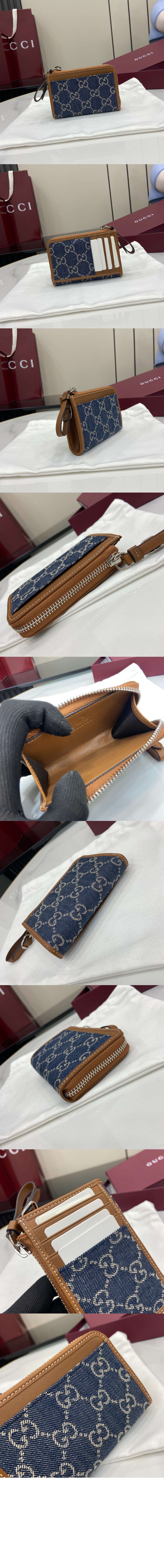 미러급레플리카사이트 | 명품레플리카 전문 쇼핑몰  | 퍼스트원 - GG 엠블럼 지퍼 카드 케이스 821804 &gt; 구찌