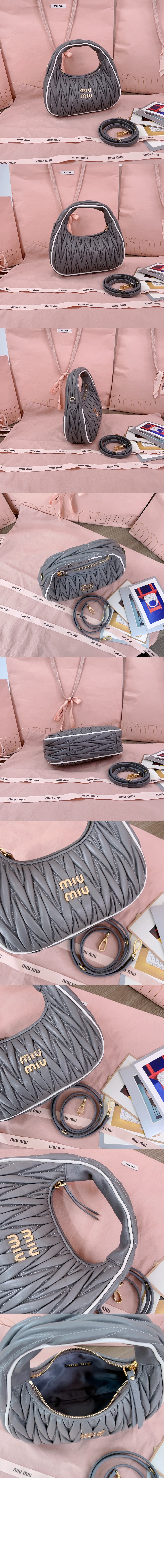 미러급레플리카사이트 | 명품레플리카 전문 쇼핑몰  | 퍼스트원 - 완더 마테라쎄 나파 가죽백 5BC125 &gt; 미우미우