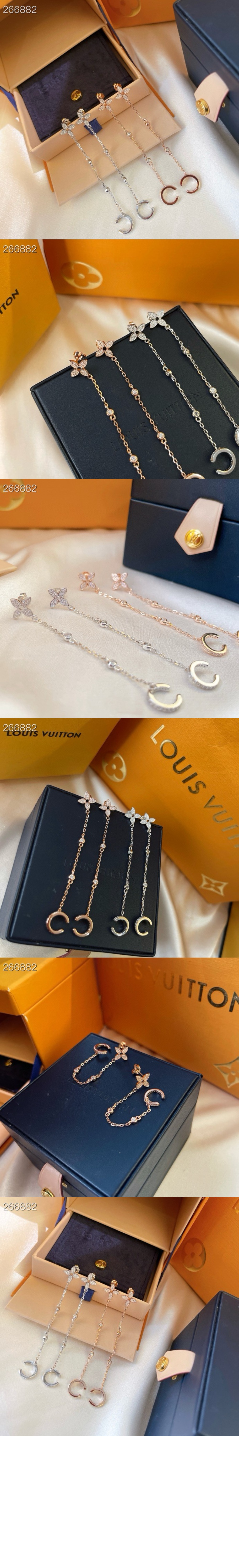 미러급레플리카사이트 | 명품레플리카 전문 쇼핑몰  | 퍼스트원 - 이딜 블라썸 모노 체인 귀걸이 Q96836 &gt; 루이비통