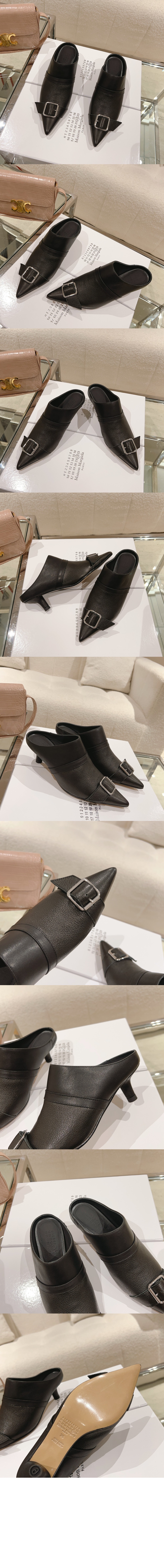 미러급레플리카사이트 | 명품레플리카 전문 쇼핑몰  | 퍼스트원 - 라이더 포인티드 토 미드힐 뮬 T8013 &gt; 마르지엘라