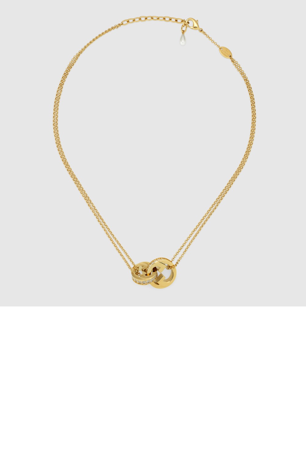 미러급레플리카사이트 | 명품레플리카 전문 쇼핑몰  | 퍼스트원 - 블론디 시리즈 더블 체인 목걸이 837327 &gt; 구찌