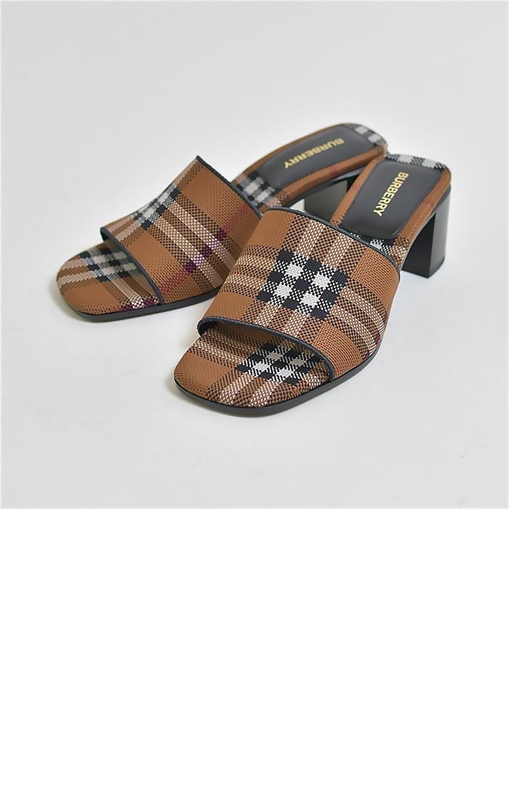 미러급레플리카사이트 | 명품레플리카 전문 쇼핑몰  | 퍼스트원 - 모티프 로고 뮬 샌들 76774592 &gt; 버버리