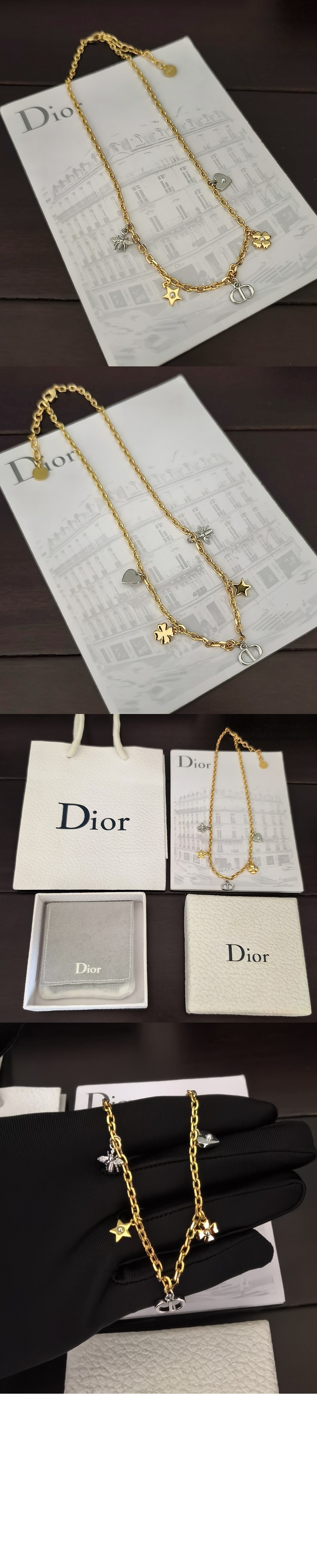 미러급레플리카사이트 | 명품레플리카 전문 쇼핑몰  | 퍼스트원 - Petit CD Lucky Charms 목걸이 N3392 &gt; 디올