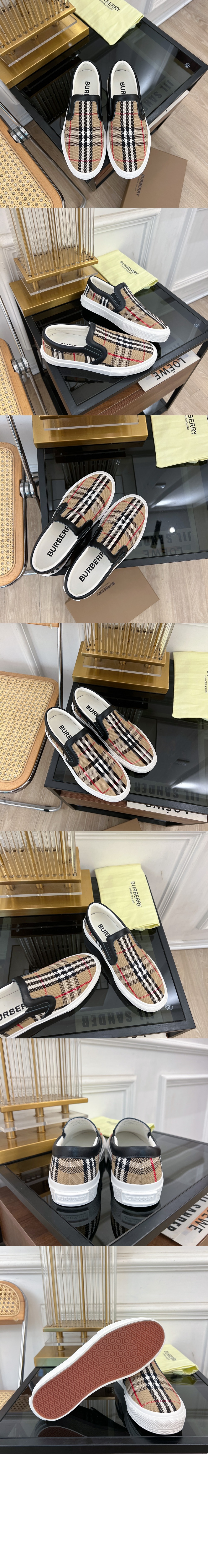 미러급레플리카사이트 | 명품레플리카 전문 쇼핑몰  | 퍼스트원 - 빈티지 체크 스니커즈 80173321 &gt; 버버리