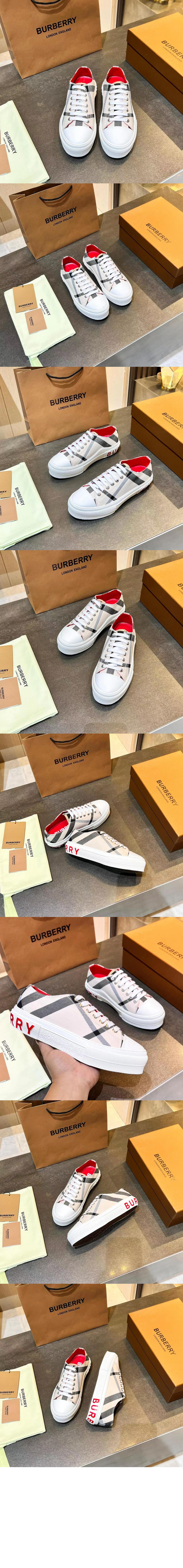 미러급레플리카사이트 | 명품레플리카 전문 쇼핑몰  | 퍼스트원 - 체크 코튼 스니커즈 80525651 &gt; 버버리