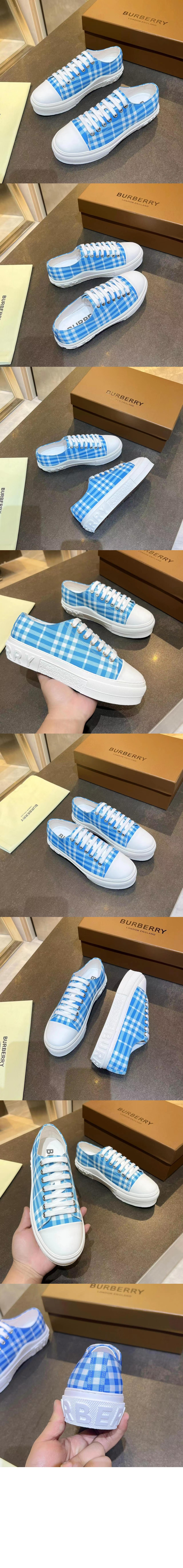 미러급레플리카사이트 | 명품레플리카 전문 쇼핑몰  | 퍼스트원 - 체크 코튼 스니커즈 80669671 &gt; 버버리