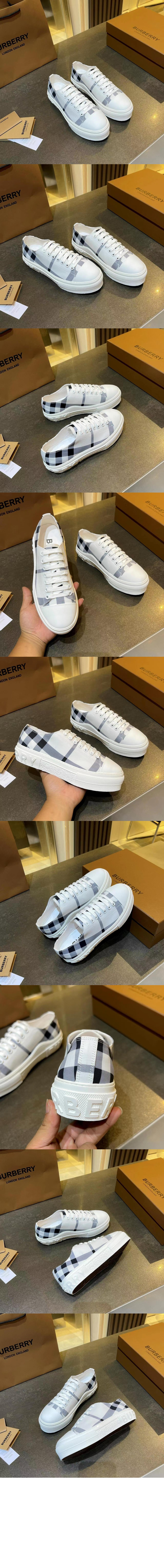 미러급레플리카사이트 | 명품레플리카 전문 쇼핑몰  | 퍼스트원 - 체크 코튼 스니커즈 80714311 &gt; 버버리