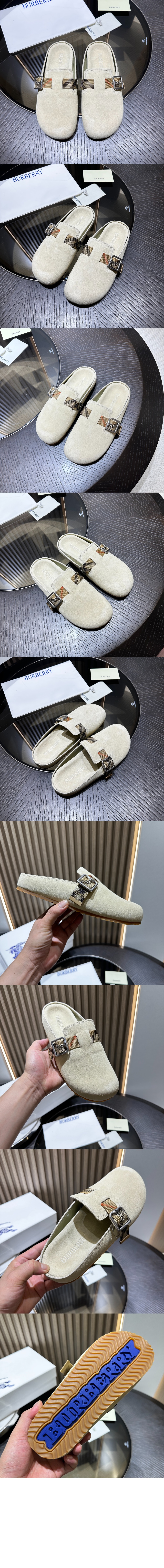 미러급레플리카사이트 | 명품레플리카 전문 쇼핑몰  | 퍼스트원 - 스웨이드 어친 클로그 81133021 &gt; 버버리