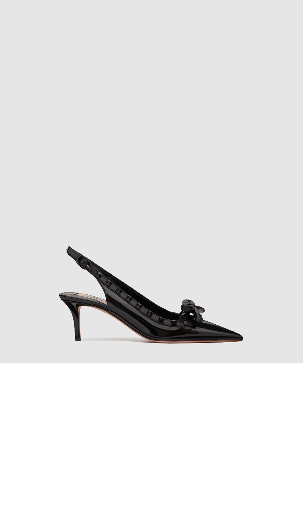 미러급레플리카사이트 | 명품레플리카 전문 쇼핑몰  | 퍼스트원 - 페이턴트 가죽 락스터드 케이지 펌프스 &gt; 발렌티노