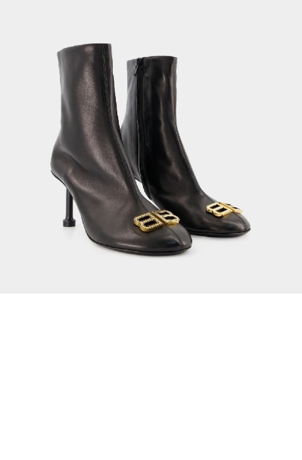 미러급레플리카사이트 | 명품레플리카 전문 쇼핑몰  | 퍼스트원 - 그로피 BB 로고 앵클 부츠힐 722311 &gt; 발렌시아가