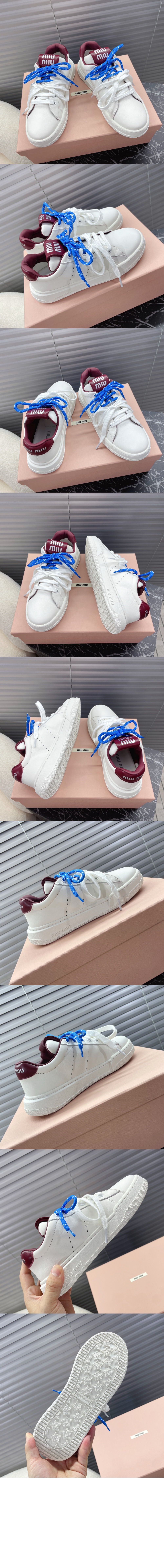 미러급레플리카사이트 | 명품레플리카 전문 쇼핑몰  | 퍼스트원 - 가죽 스니커즈 5E387E &gt; 미우미우