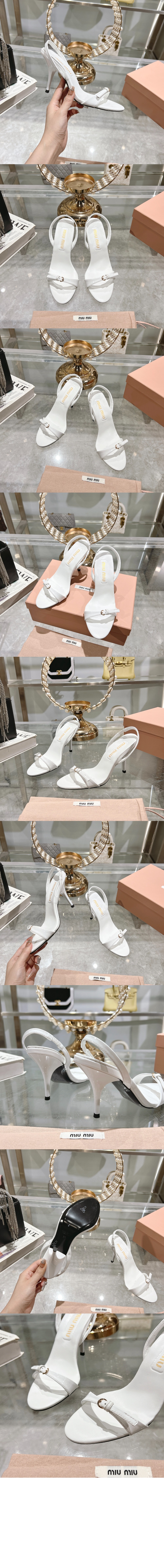 미러급레플리카사이트 | 명품레플리카 전문 쇼핑몰  | 퍼스트원 - 에나멜 가죽 샌들 5X343E &gt; 미우미우