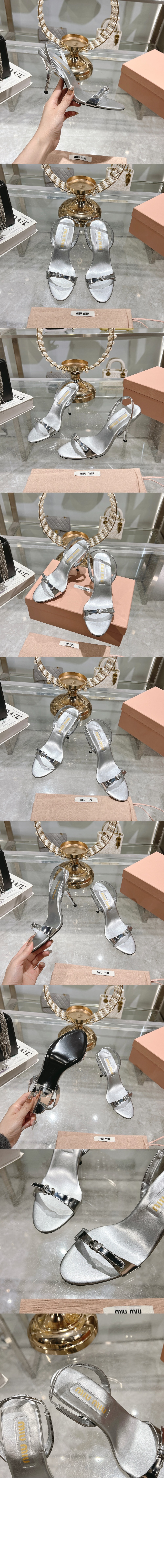 미러급레플리카사이트 | 명품레플리카 전문 쇼핑몰  | 퍼스트원 - 에나멜 가죽 샌들 5X343E &gt; 미우미우