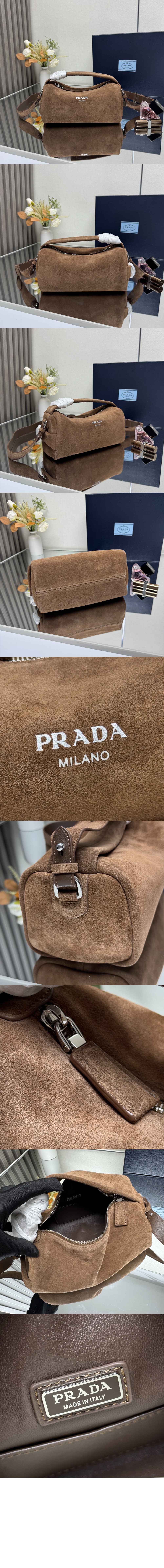 미러급레플리카사이트 | 명품레플리카 전문 쇼핑몰  | 퍼스트원 - 스웨이드 가죽 숄더백 2VH188 &gt; 루이비통