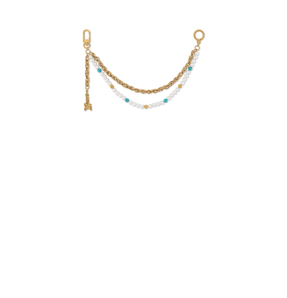 미러급레플리카사이트 | 명품레플리카 전문 쇼핑몰  | 퍼스트원 - 펄 (Pearls) 체인 벨트 & 백 참 M02097 &gt; 루이비통