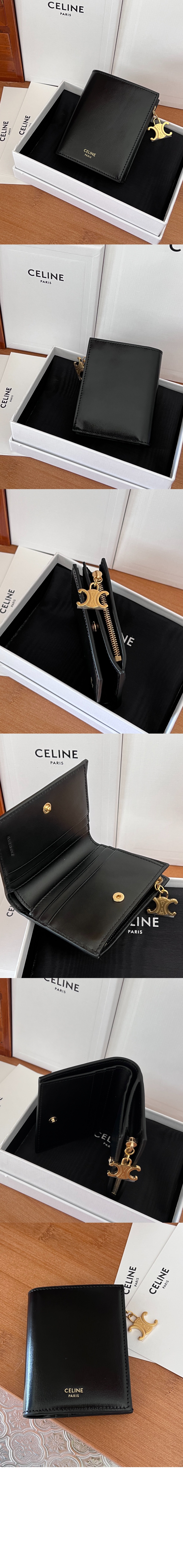미러급레플리카사이트 | 명품레플리카 전문 쇼핑몰  | 퍼스트원 - 트리옹프 참 컴팩트 지갑 10M102 &gt; 셀린느