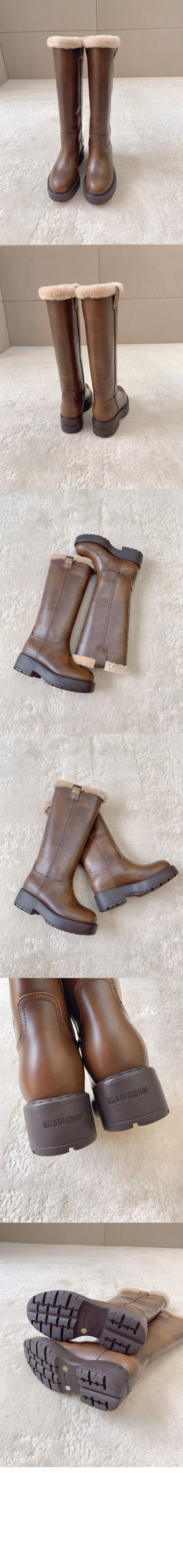 미러급레플리카사이트 | 명품레플리카 전문 쇼핑몰  | 퍼스트원 - 퓌메 가죽 부츠 5W971D &gt; 미우미우