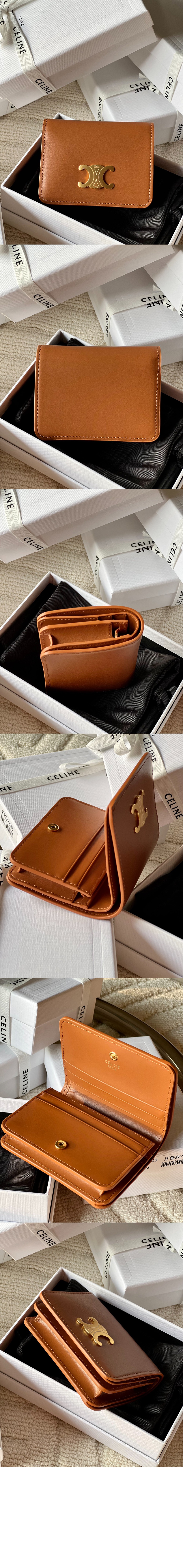 미러급레플리카사이트 | 명품레플리카 전문 쇼핑몰  | 퍼스트원 - 트리옹프 컴팩트 지갑 샤이니 카프스킨 10K623 &gt; 셀린느