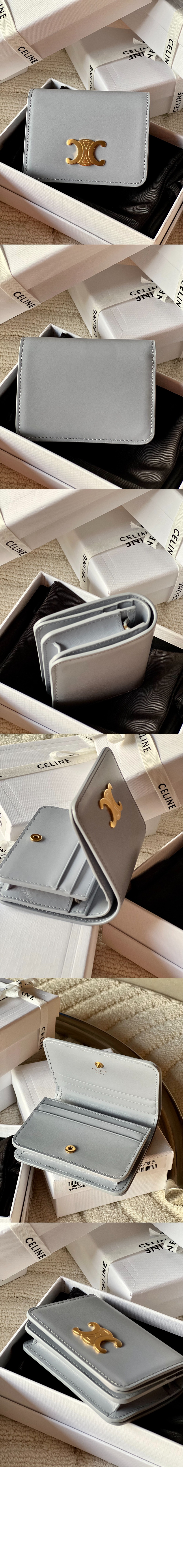 미러급레플리카사이트 | 명품레플리카 전문 쇼핑몰  | 퍼스트원 - 트리옹프 컴팩트 지갑 샤이니 카프스킨 10K623 &gt; 셀린느