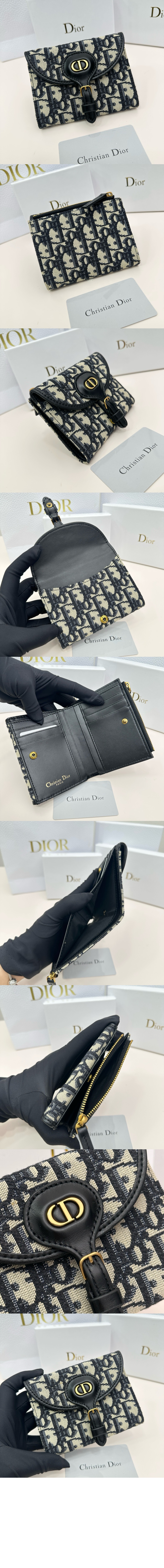 미러급레플리카사이트 | 명품레플리카 전문 쇼핑몰  | 퍼스트원 - 플랩 더블 할인 트윌 자카드 더블 가죽 지갑 S5699 &gt; 디올