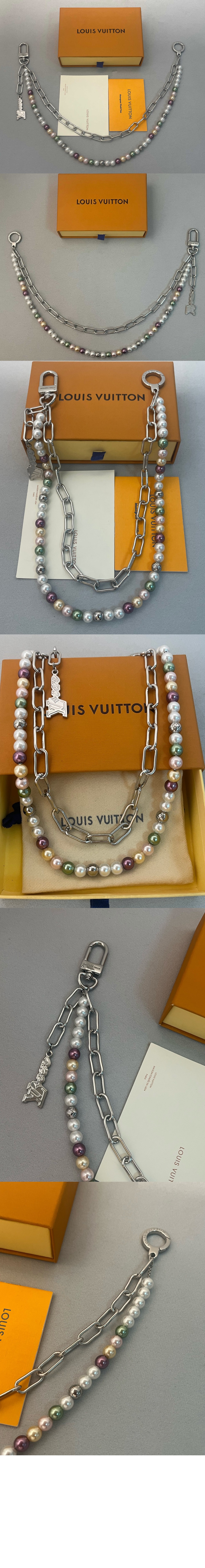 미러급레플리카사이트 | 명품레플리카 전문 쇼핑몰  | 퍼스트원 - 펄 (Pearls) 체인 벨트 & 백 참 M02293 &gt; 루이비통