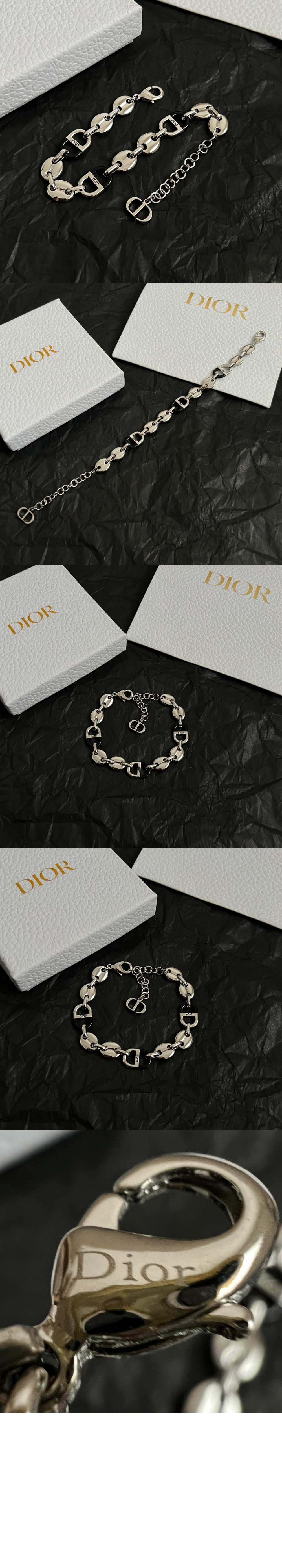 미러급레플리카사이트 | 명품레플리카 전문 쇼핑몰  | 퍼스트원 - 체인 링크 팔찌 B2778 &gt; 디올