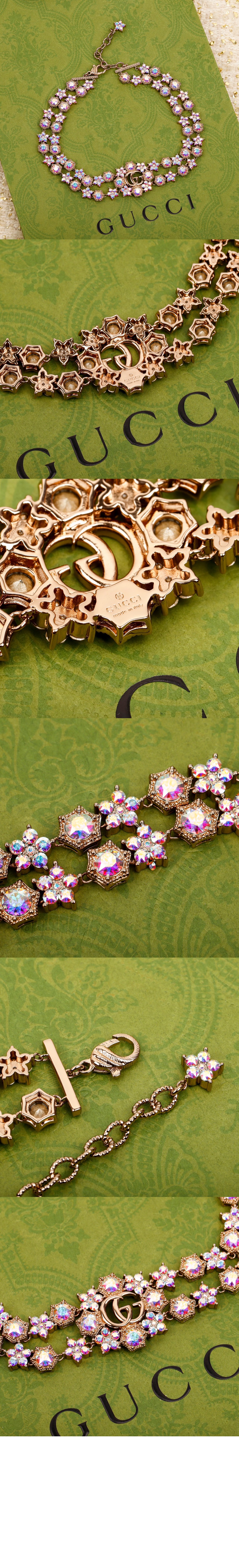 미러급레플리카사이트 | 명품레플리카 전문 쇼핑몰  | 퍼스트원 - 더블 G 플라워 크리스털 목걸이 753867 &gt; 구찌