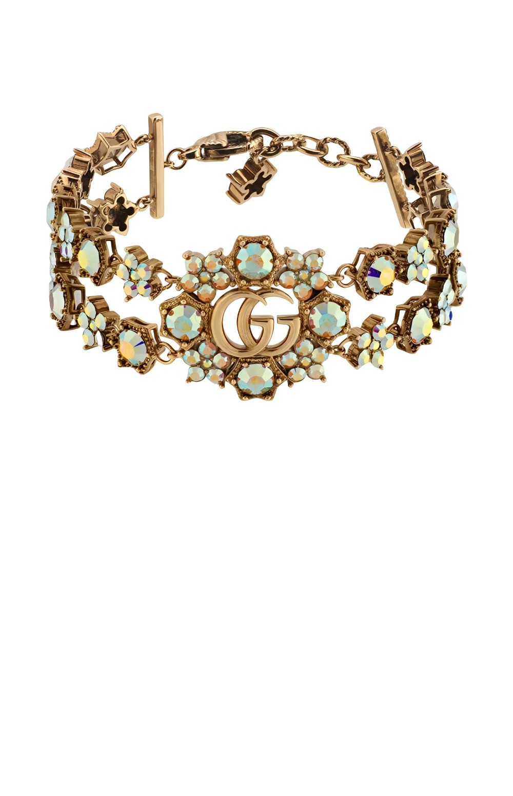 미러급레플리카사이트 | 명품레플리카 전문 쇼핑몰  | 퍼스트원 - 더블 G 플라워 크리스털 팔찌 753867 &gt; 구찌