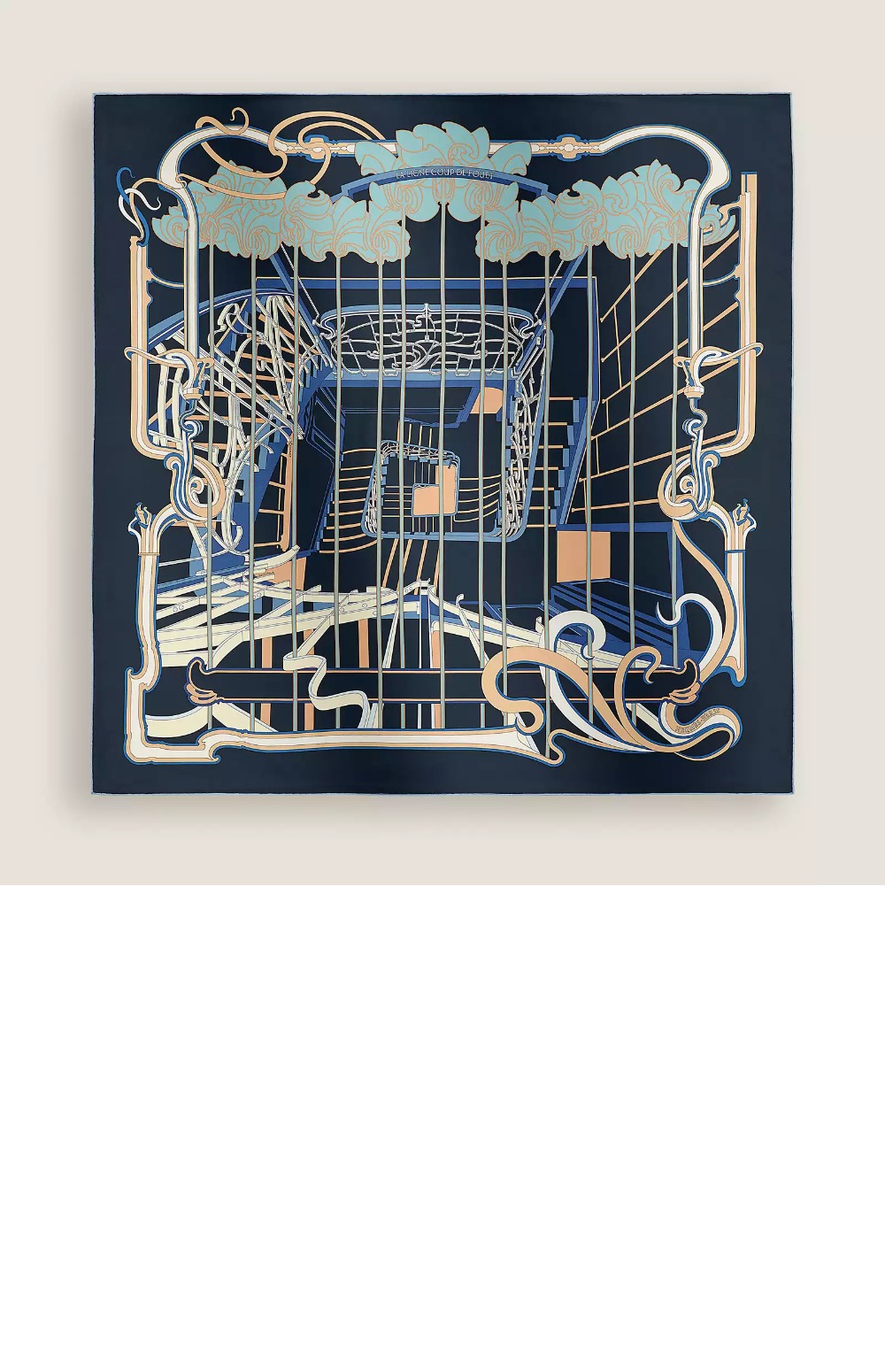 미러급레플리카사이트 | 명품레플리카 전문 쇼핑몰  | 퍼스트원 - La Ligne Coup de Fouet 스카프 90 &gt; 에르메스