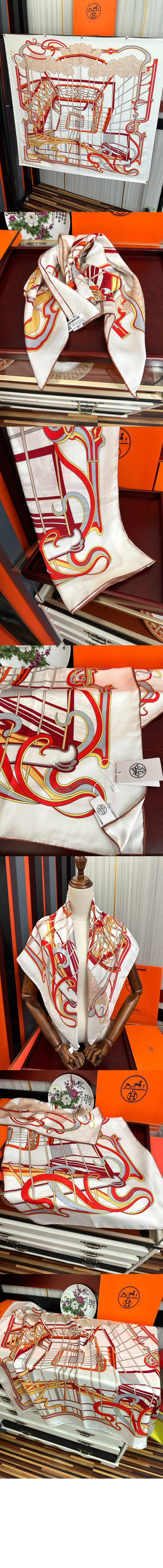 미러급레플리카사이트 | 명품레플리카 전문 쇼핑몰  | 퍼스트원 - La Ligne Coup de Fouet 스카프 90 &gt; 에르메스