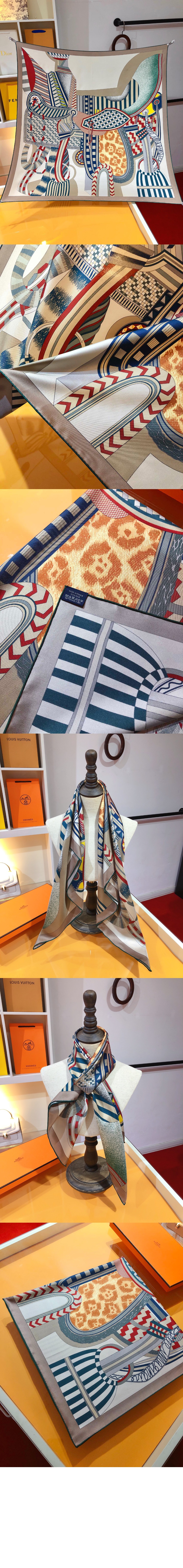 미러급레플리카사이트 | 명품레플리카 전문 쇼핑몰  | 퍼스트원 - La Selle Imaginaire 스카프 90 &gt; 에르메스