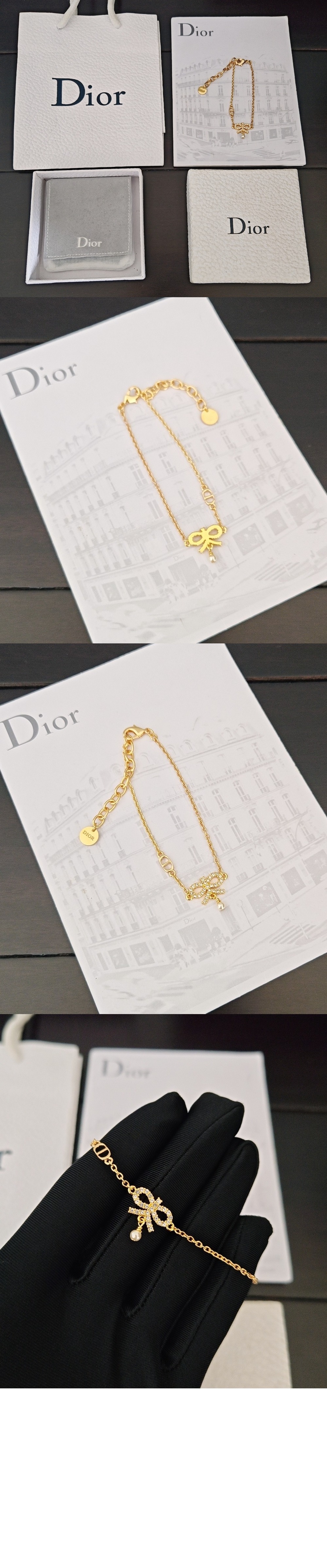 미러급레플리카사이트 | 명품레플리카 전문 쇼핑몰  | 퍼스트원 - Le Nœud de Dior 팔찌 B3020 &gt; 디올