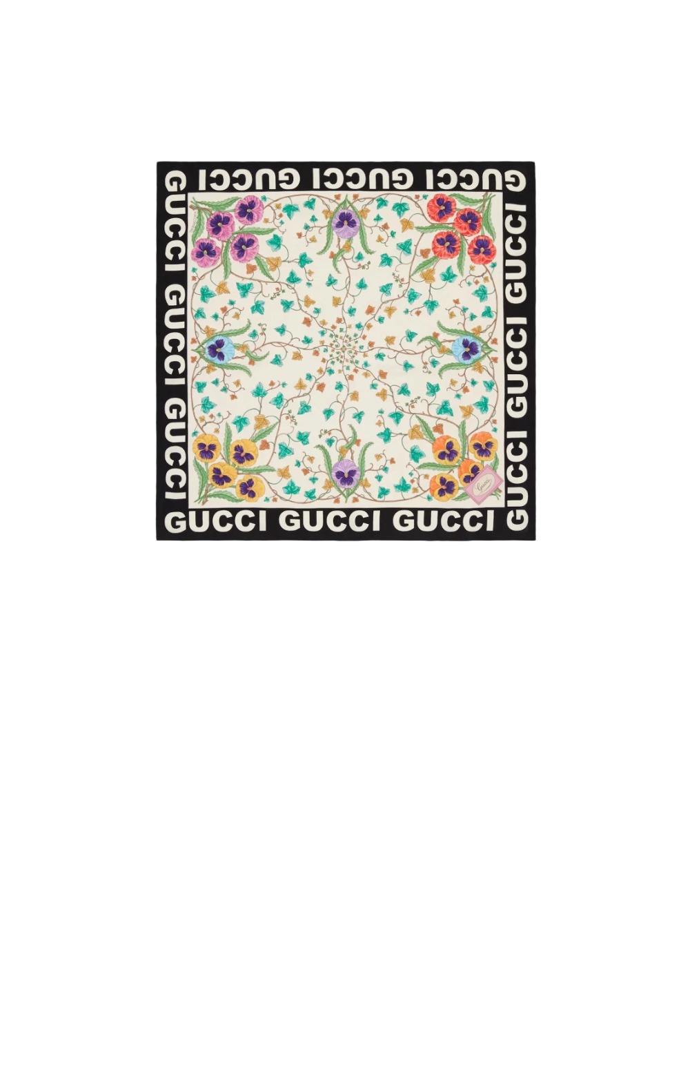 미러급레플리카사이트 | 명품레플리카 전문 쇼핑몰  | 퍼스트원 - 플라워 프린트 실크 스카프 743876 &gt; 구찌