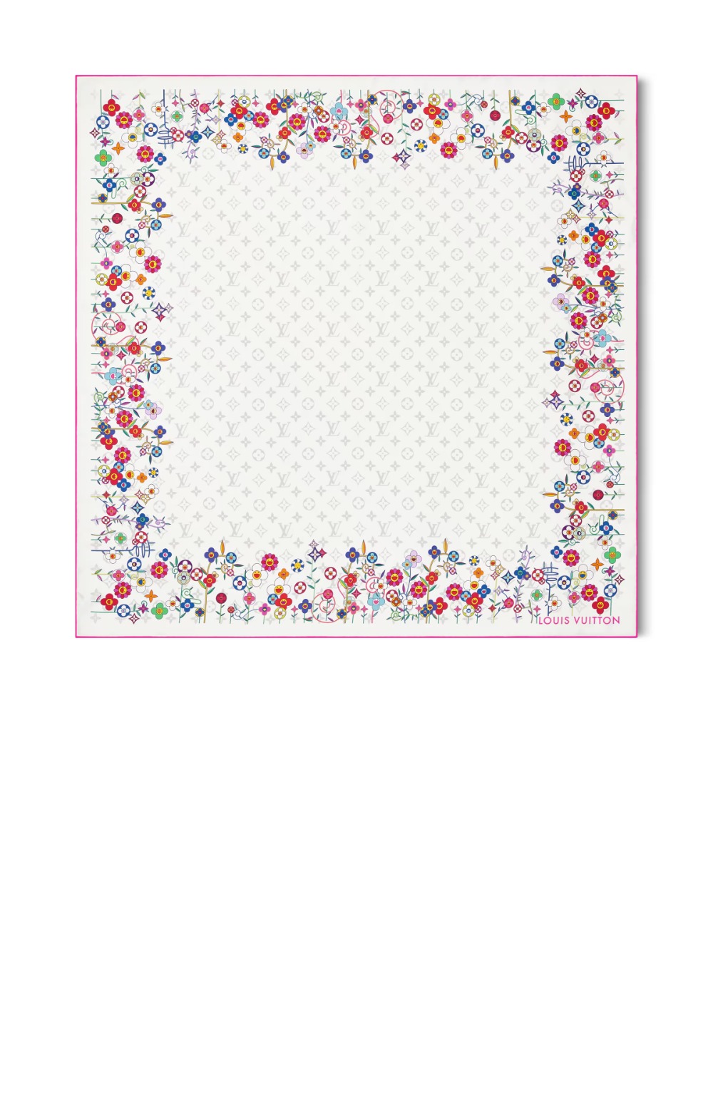 미러급레플리카사이트 | 명품레플리카 전문 쇼핑몰  | 퍼스트원 - LV x TM 모노그램 슈퍼플랫 플라워 스퀘어 90 M96263 &gt; 루이비통