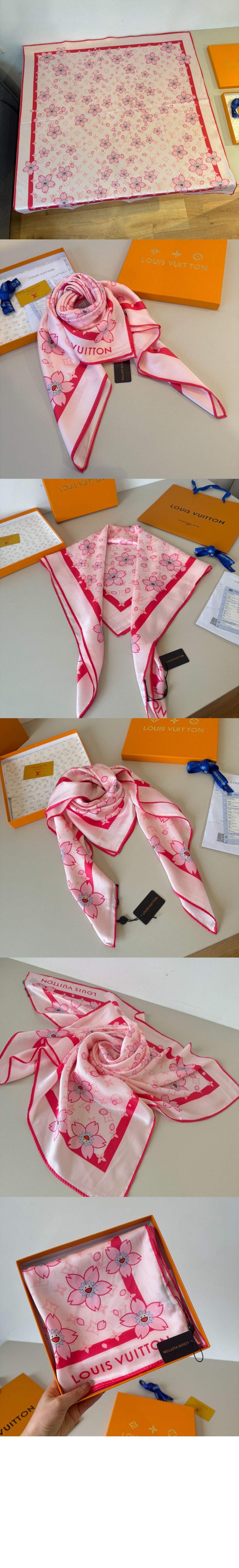 미러급레플리카사이트 | 명품레플리카 전문 쇼핑몰  | 퍼스트원 - LV x TM 모노그램 체리 블라썸 스퀘어 90 M94964 &gt; 루이비통