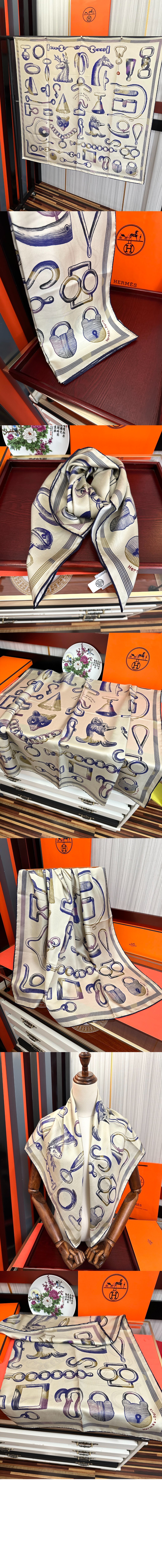 미러급레플리카사이트 | 명품레플리카 전문 쇼핑몰  | 퍼스트원 - Inventaire Poetique pour un Conte Sellier  스카프 90 &gt; 에르메스