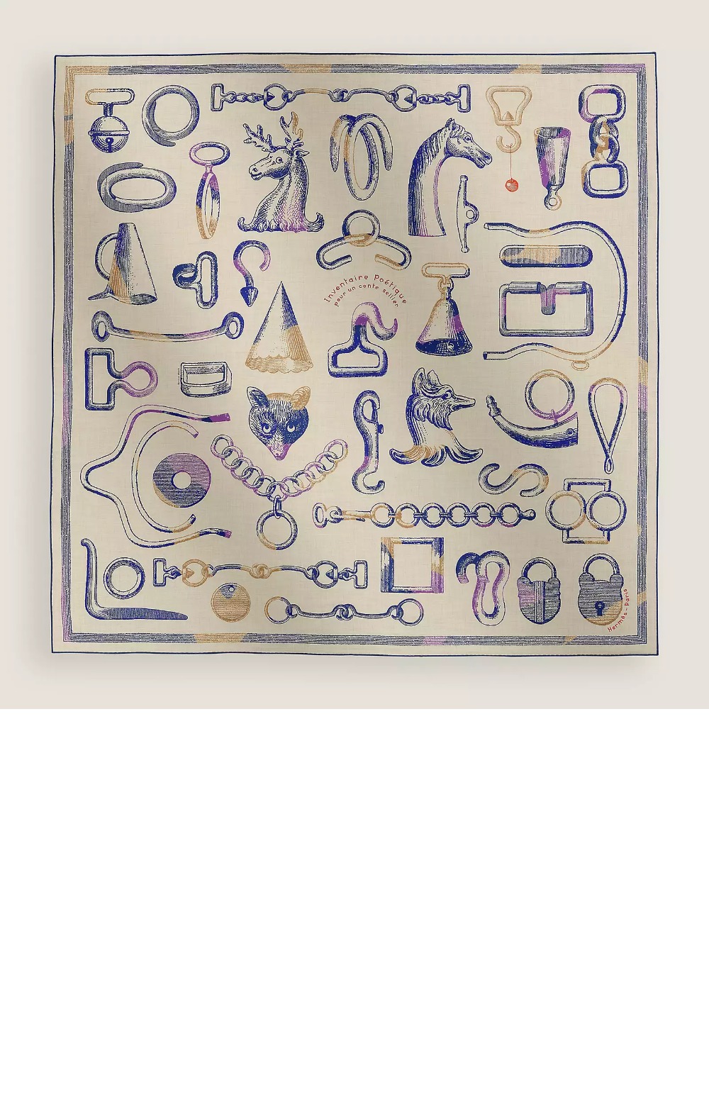 미러급레플리카사이트 | 명품레플리카 전문 쇼핑몰  | 퍼스트원 - Inventaire Poetique pour un Conte Sellier  스카프 90 &gt; 에르메스