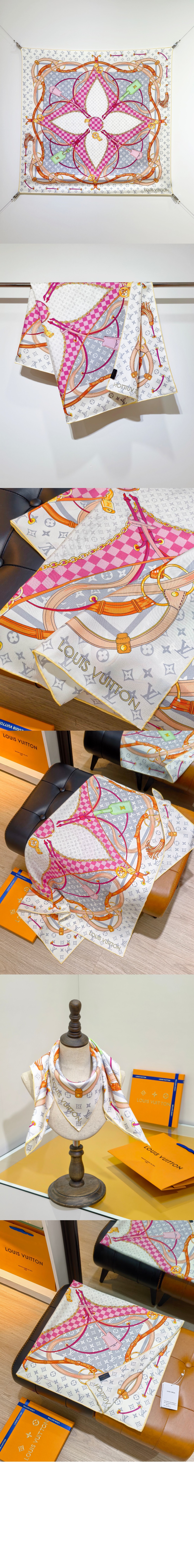 미러급레플리카사이트 | 명품레플리카 전문 쇼핑몰  | 퍼스트원 - 플라워 앤드 스트랩 스퀘어 90 &gt; 루이비통