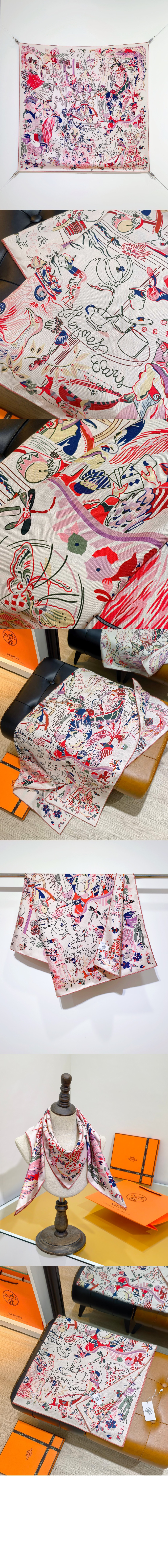 미러급레플리카사이트 | 명품레플리카 전문 쇼핑몰  | 퍼스트원 - Emile et Une Nuit 스카프 90 &gt; 에르메스