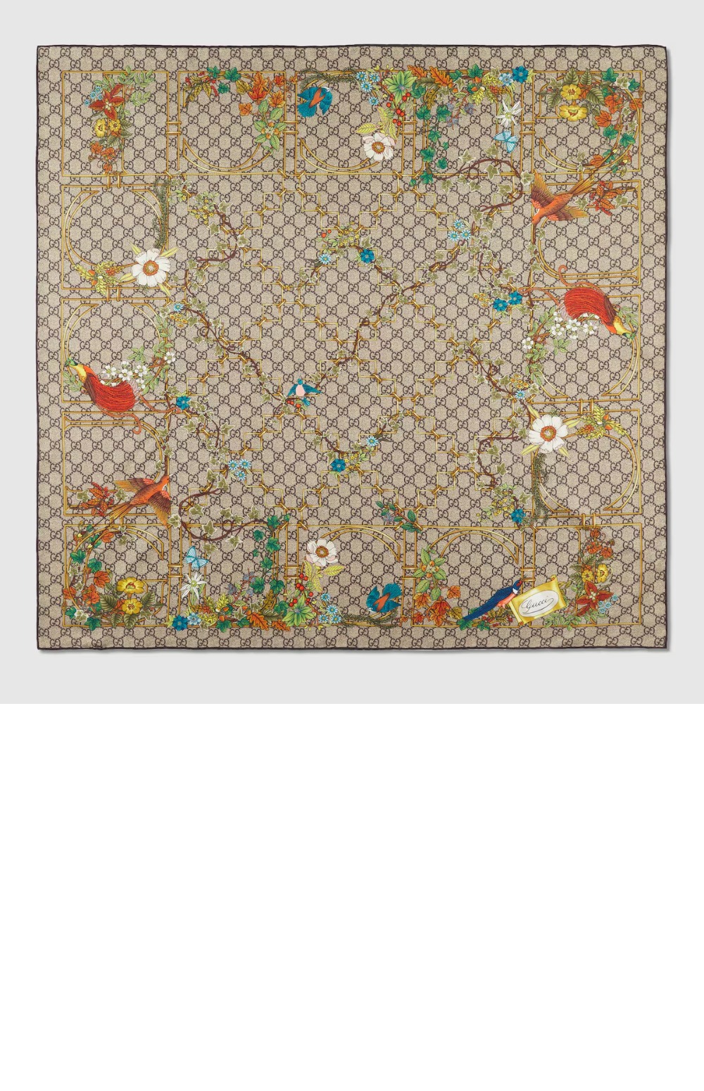 미러급레플리카사이트 | 명품레플리카 전문 쇼핑몰  | 퍼스트원 - 프린트 실크 트윌 까레 777066 &gt; 구찌