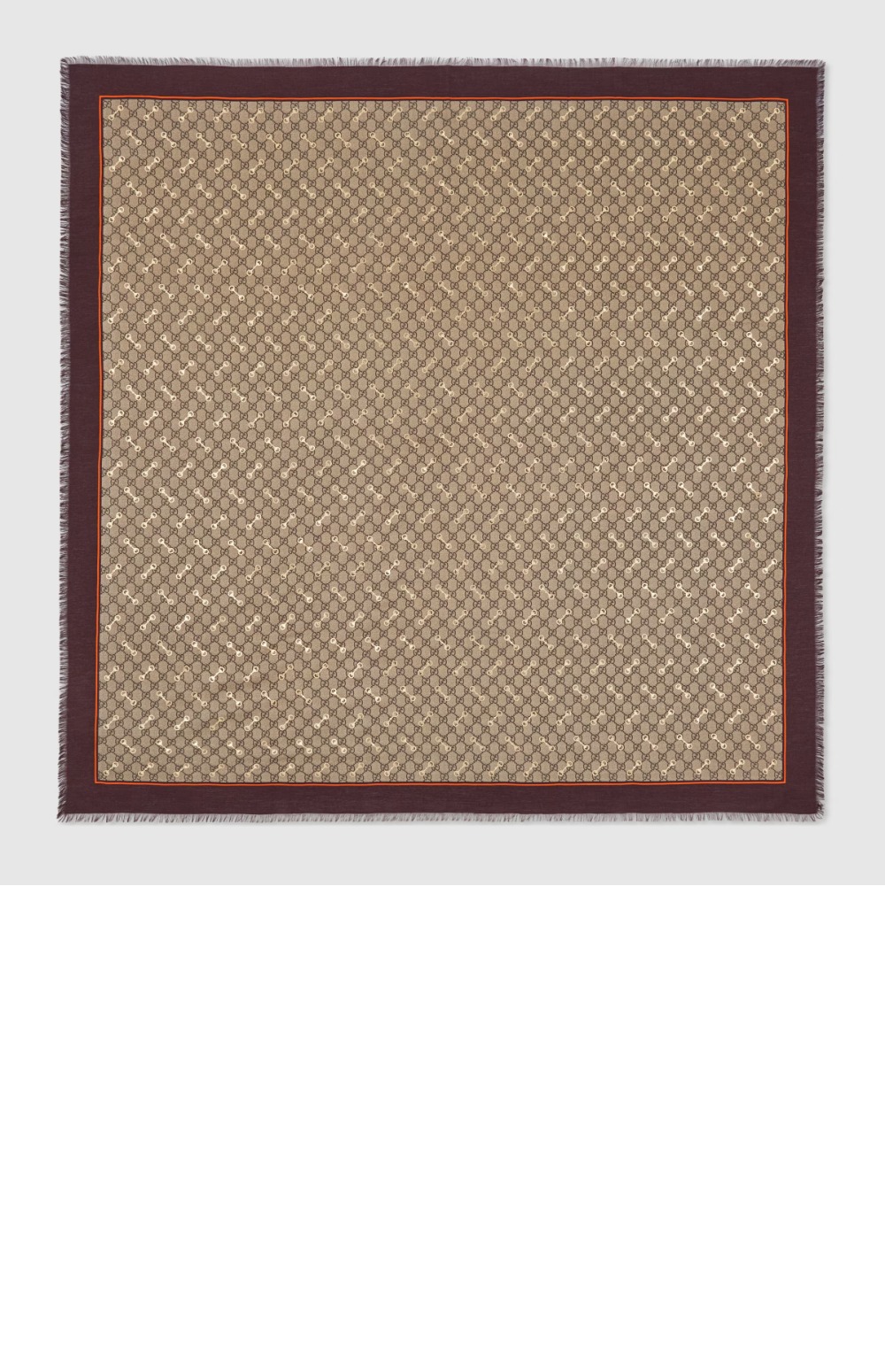 미러급레플리카사이트 | 명품레플리카 전문 쇼핑몰  | 퍼스트원 - GG 프린트 홀스빗 실크 숄 662577 &gt; 구찌