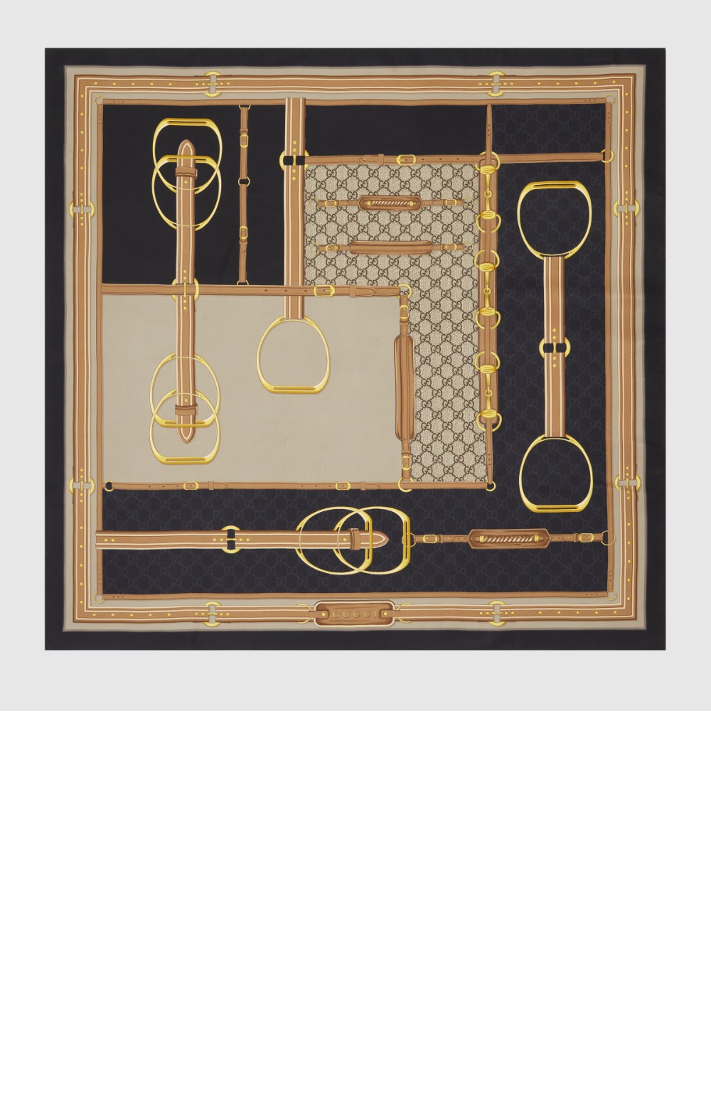 미러급레플리카사이트 | 명품레플리카 전문 쇼핑몰  | 퍼스트원 - 프린트 실크 까레 813625 > 구찌