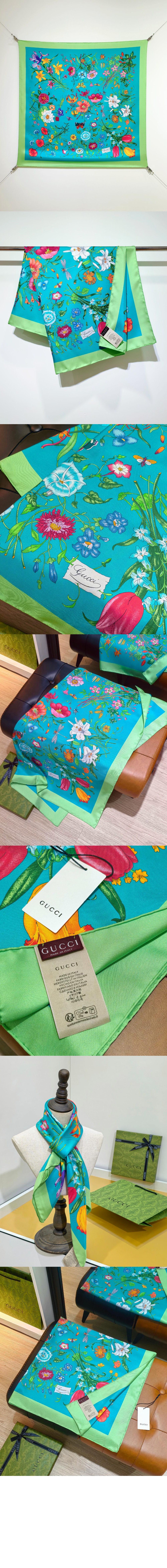 미러급레플리카사이트 | 명품레플리카 전문 쇼핑몰  | 퍼스트원 - 프린트 실크 까레  823486 &gt; 구찌